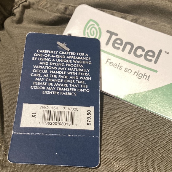 Lucky Brand Paperbag Shorts in Olive - Picture 6 of 8